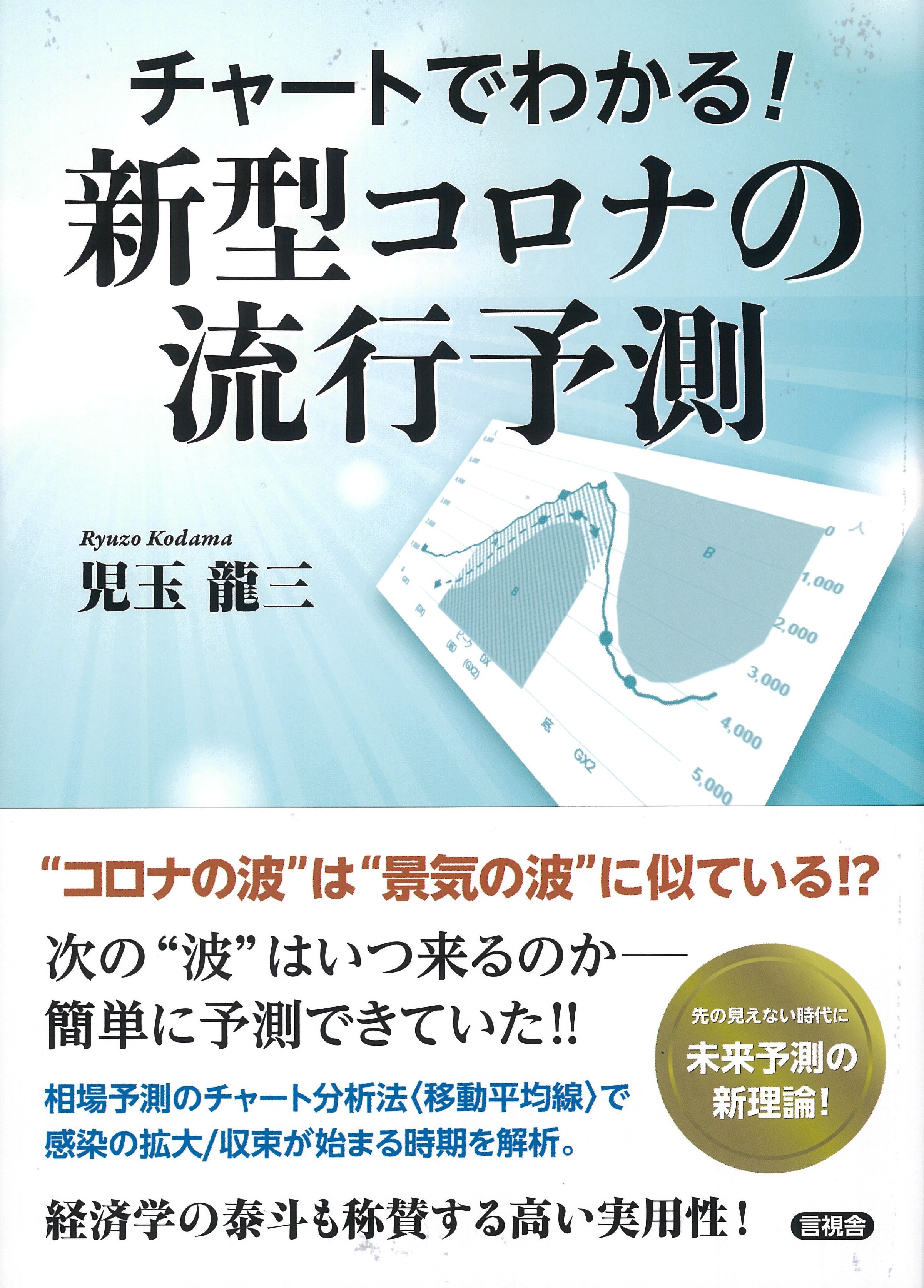 チャートでわかる！　新型コロナの流行予測の表紙